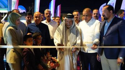 المياحي يفتتح ثلاث مشاريع خدمية متكاملة في ناحية تاج الدين