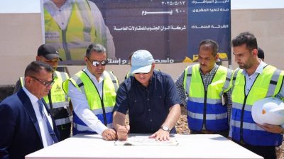 المياحي يضع حجر الأساس لمشروع تطوير حي السلام (الموقع العسكري) في الكوت وبخدمات متكاملة
