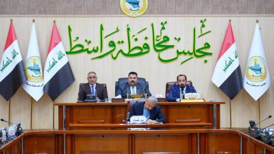 محافظ واسط يحضر جلسة مجلس المحافظة لمناقشة تداعيات الحرب في الشرق الأوسط