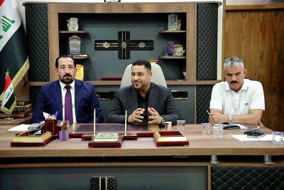 محافظ واسط يعقد اجتماعاً موسعاً في ناحية تاج الدين لبحث الاستعدادات لإحياء مناسبة استشهاد النبي الأكرم محمد (ص)