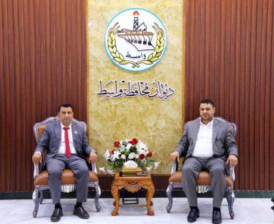 محافظ واسط يستقبل عميدي المعهد التقني والكلية التقنية الكوت