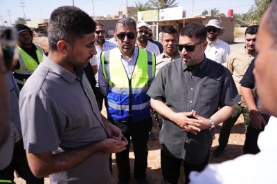 محافظ واسط يتابع ميدانياً أعمال مشروع تأهيل حي الجوادين في الكوت