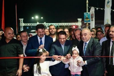 محافظ واسط يفتتح مشروع تأهيل وتطوير كورنيش قضاء الحي