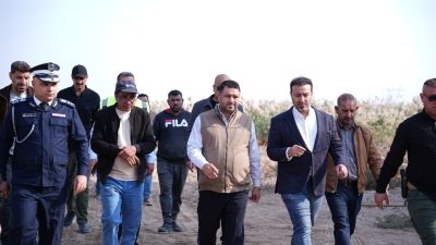 جولة ميدانية لمحافظ واسط لمتابعة سير العمل في عدد من المشاريع العاملة بمدينة الكوت