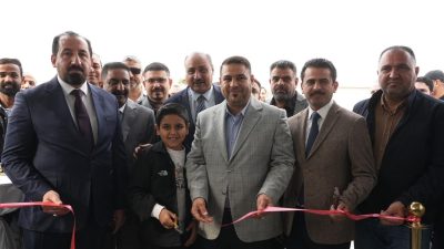 محافظ واسط يفتتح مدرسة العاصفة الابتدائية للبنين في ناحية سيد الشهداء