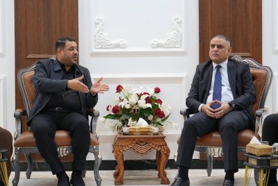 محافظ واسط يستقبل وفداً نيابياً من تحالف خدمات
