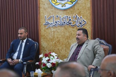محافظ واسط يؤكد دعم جهود هيئة النزاهة ويشدد على تعزيز الشفافية في العمل الحكومي