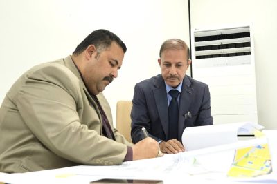 محافظ واسط يستقبل مدير التخطيط العمراني في المحافظة