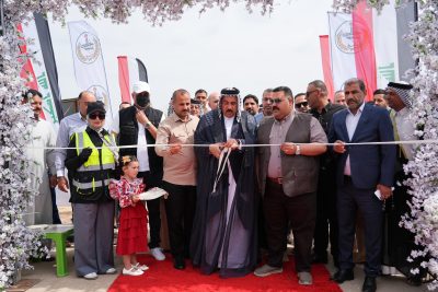 محافظ واسط يفتتح طريق قرية البو حسون – بيت تاغي في قضاء الصويرة