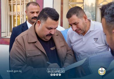 محافظ واسط: نحرص على الارتقاء بالواقع التربوي وتلبية احتياجات المدارس