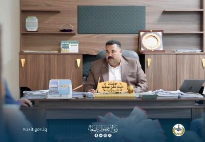 محافظ واسط يزور هيئة الاستثمار ويطلع على سير العمل