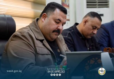 محافظ واسط يعقد اجتماعاً موسعاً في الصويرة لمتابعة الواقع الخدمي