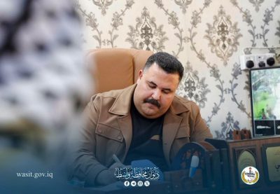 محافظ واسط: نعمل على دعم القطاع الزراعي وتلبية احتياجات الفلاحين