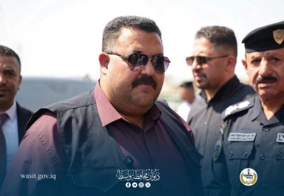 محافظ واسط يتابع الواقع الخدمي في العزة ودور الشؤون